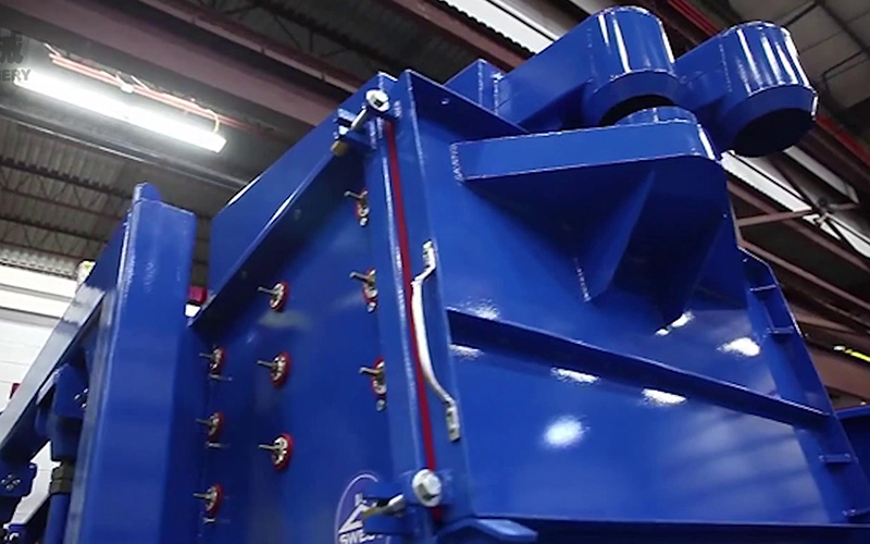 復式方形搖擺篩